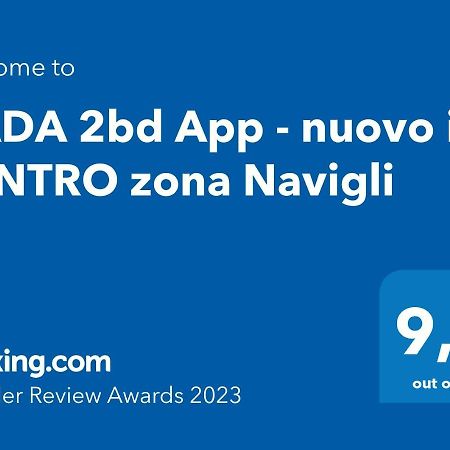 ミラノDada 2Bd App - Nuovo In Centro Zona Navigliアパートメント エクステリア 写真